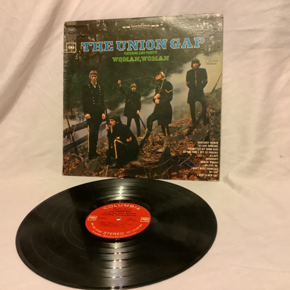 The Union Gap featuring Gary Puckett:includes Woman,Woman Columbia vinyl CS 9612